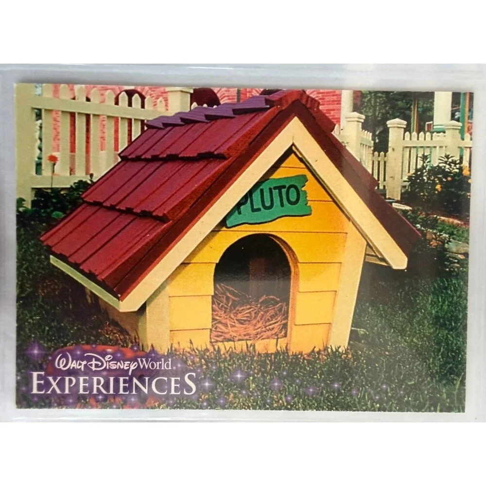 Walt Disney World Experiences Toontown Fair 9 Card Set Complete Extinct Sleeve
